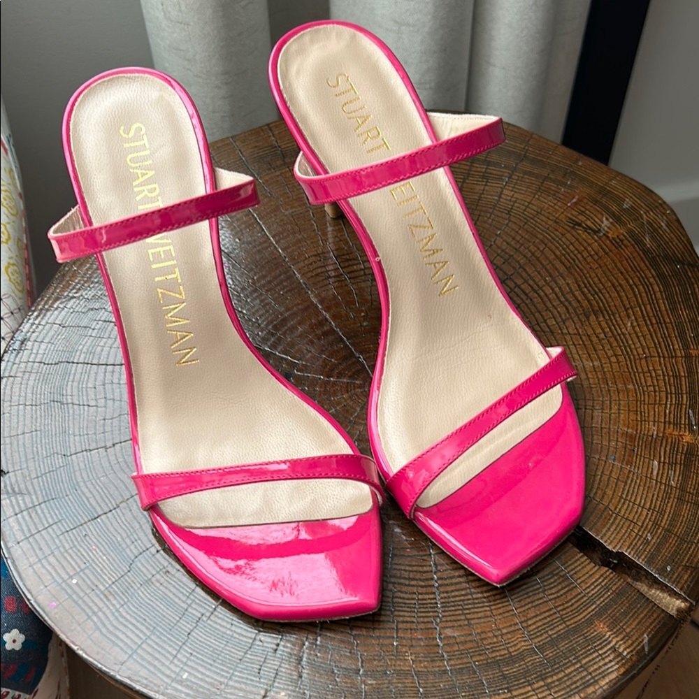 Stuart Weitzman Pink Women's Sandals